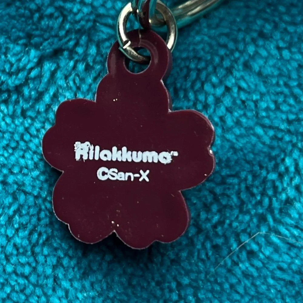 NWT Round1 San-X Rilakkuma Cherry Blossom Keychain 🌸